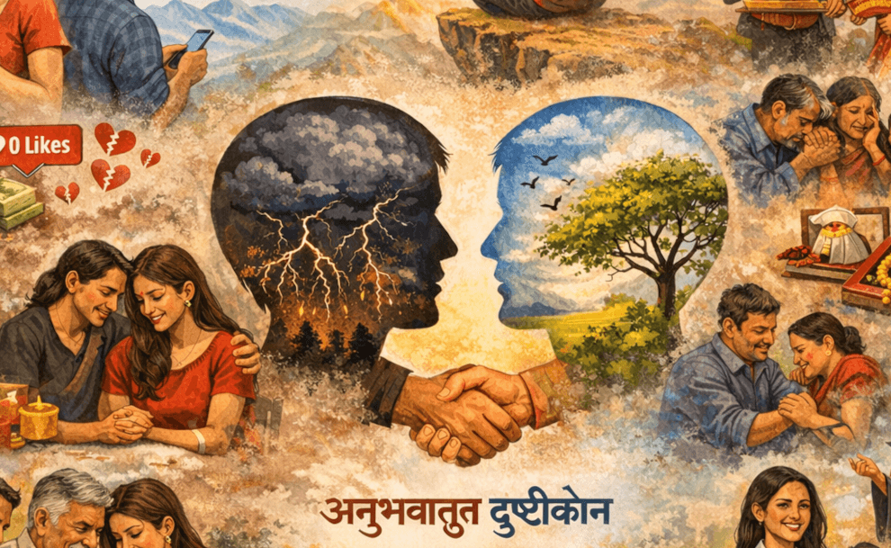 अनुभव आणि दृष्टीकोन